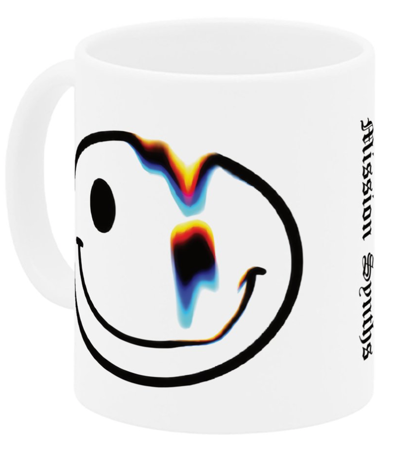 Mission Synths Smiley Wrap + Logo Mug