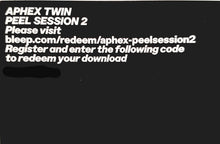 Load image into Gallery viewer, Aphex Twin : Peel Session 2 TX 10/04/95 (12&quot;,33 ⅓ RPM,EP)
