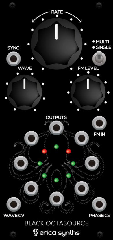 Erica Synths Black Octasource