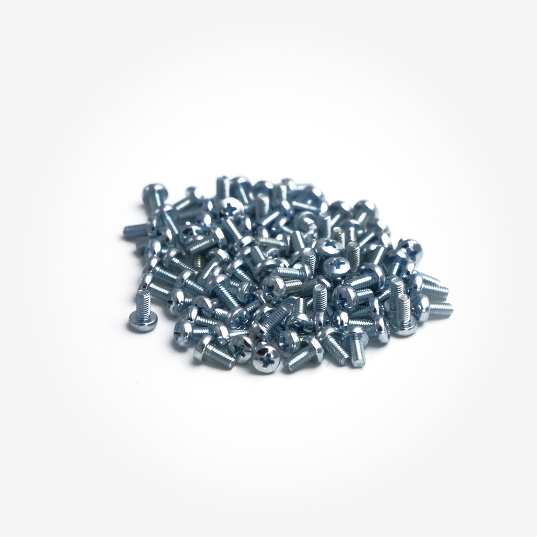 Frap Tools M3x6 Silver Phillips Panhead Screws (100pcs)