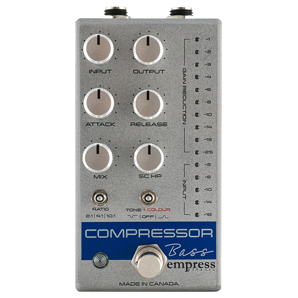 Empress Effects Bass Compressor Silver