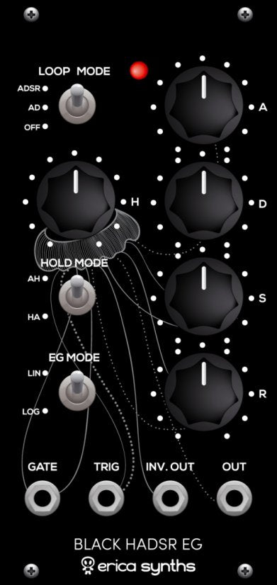 Erica Synths Black HADSR Envelope Generator