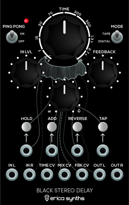 Erica Synths Black Stereo Delay