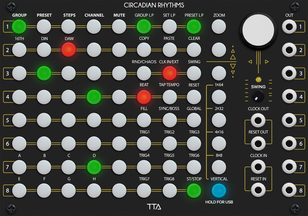 Tiptop Audio Circadian Rhythms