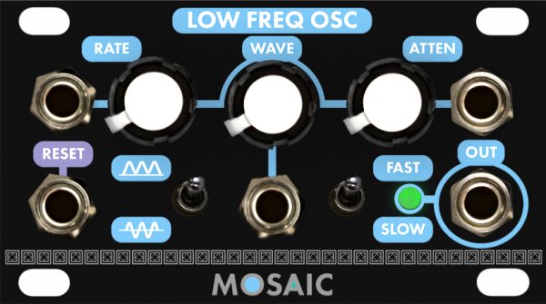 Mosaic Low Freq Osc