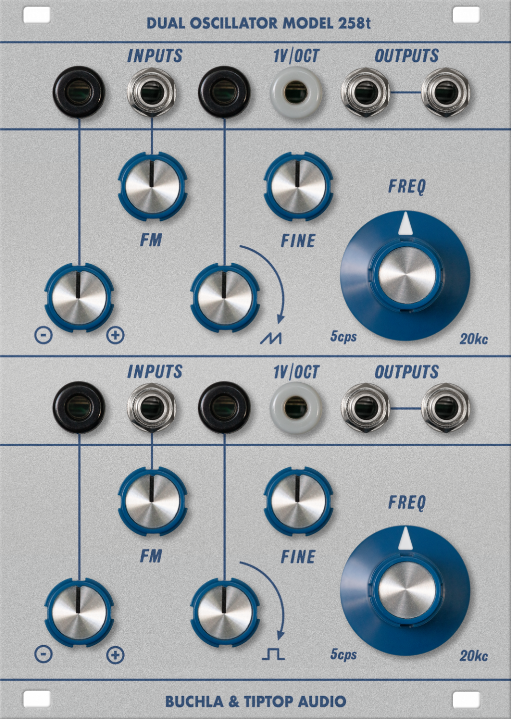 Tiptop Audio Buchla Dual Oscillator Model 258t