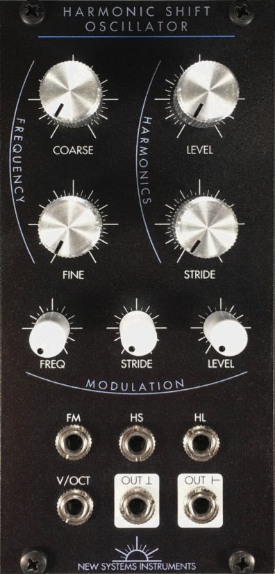 New Systems Instruments Harmonic Shift Oscillator